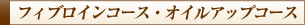 フィブロインコース・オイルアップコース